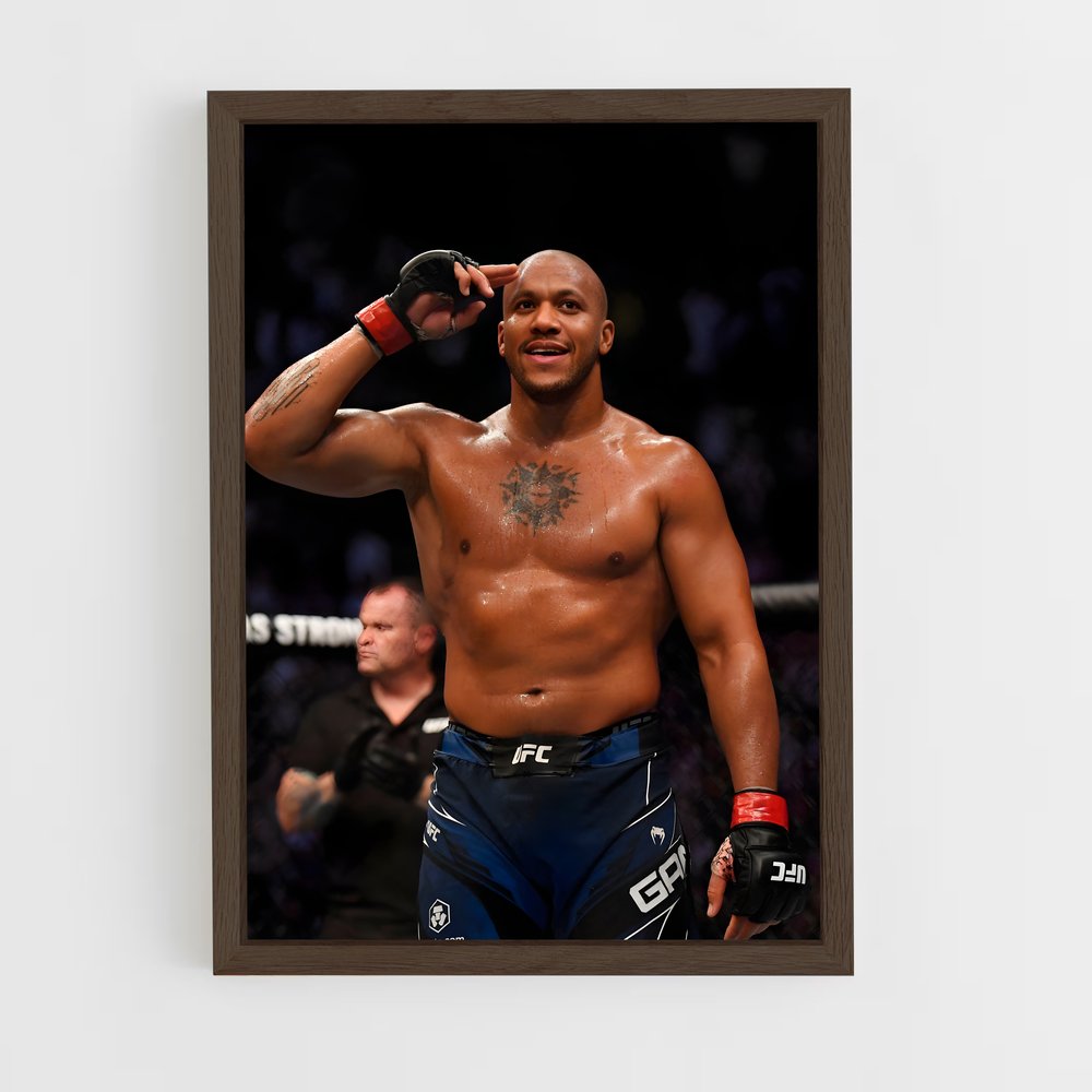 Poster Ciryl gane – affiche MMA (vue 5)